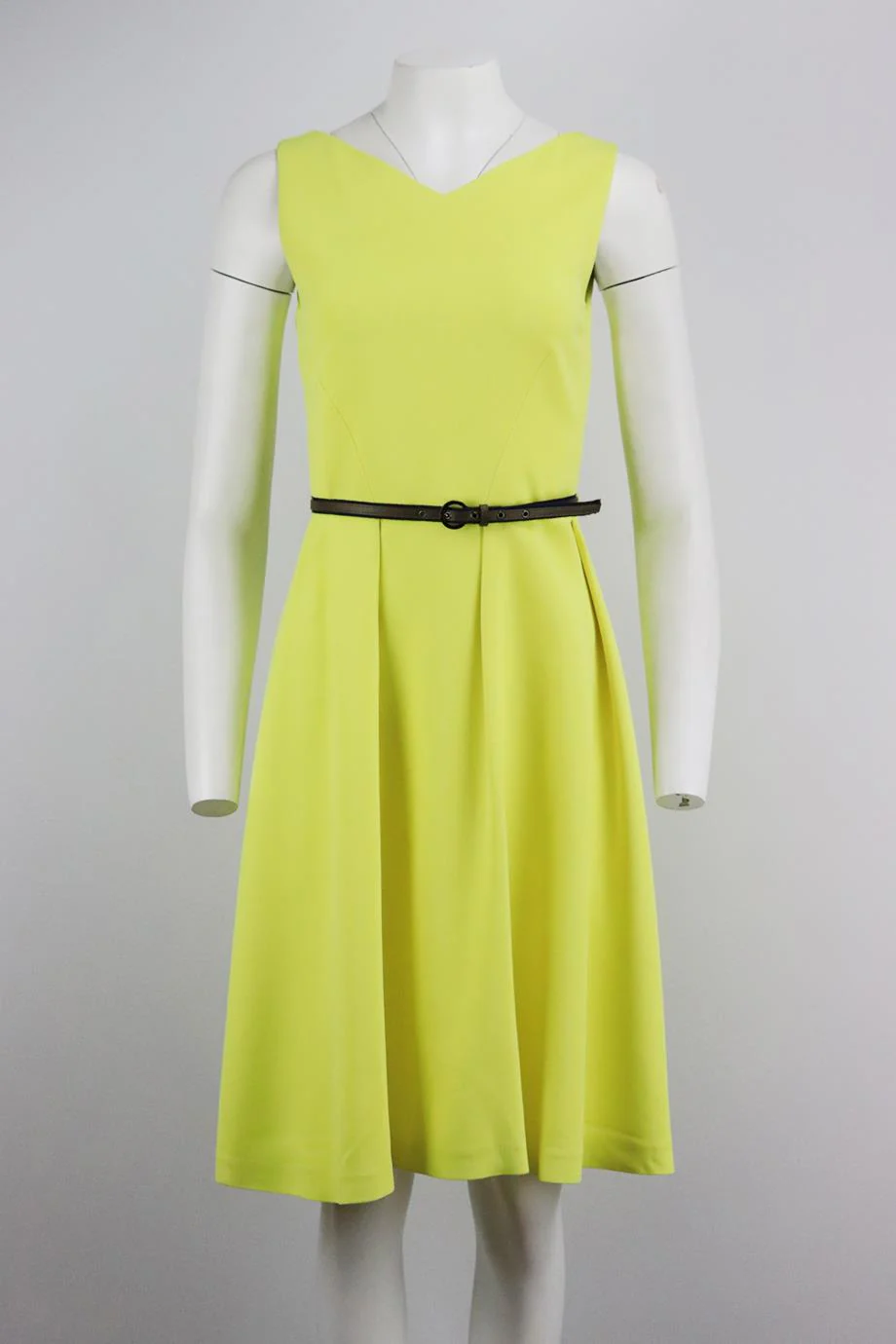 OSMAN BELTED JERSEY MIDI DRESS UK 10 - Image 2