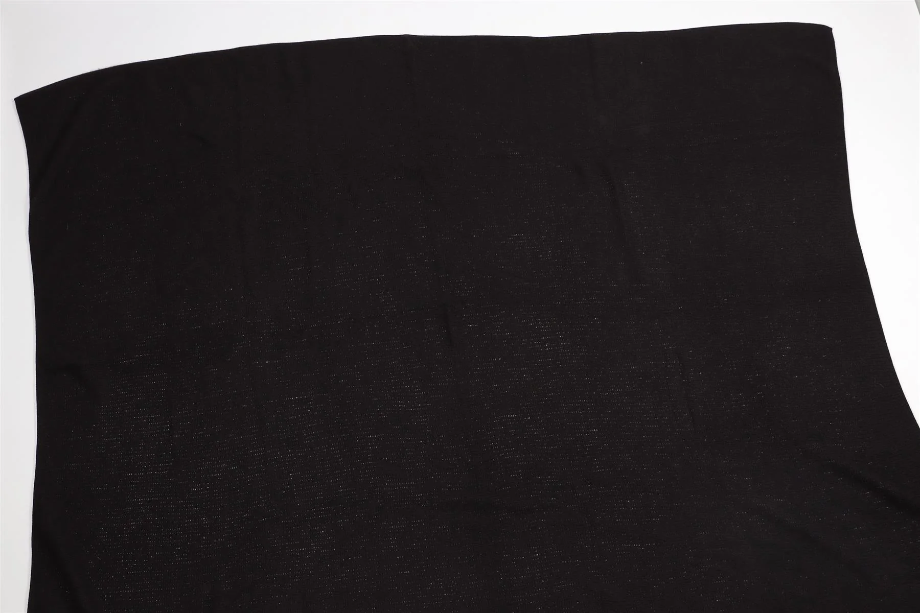 OYUNA BLACK CASHMERE SCARF ONE SIZE - Image 5
