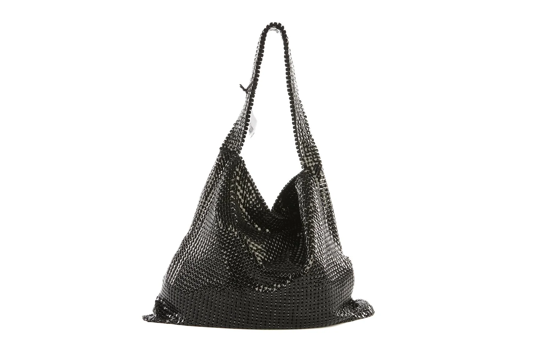 PACO RABANNE BLACK PIXEL CHAINMAIL SHOULDER BAG - Image 5