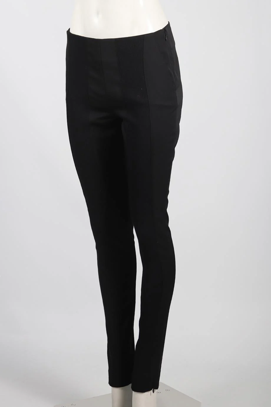 PACO RABANNE WOOL SKINNY PANTS FR 40 UK 12 - Image 3