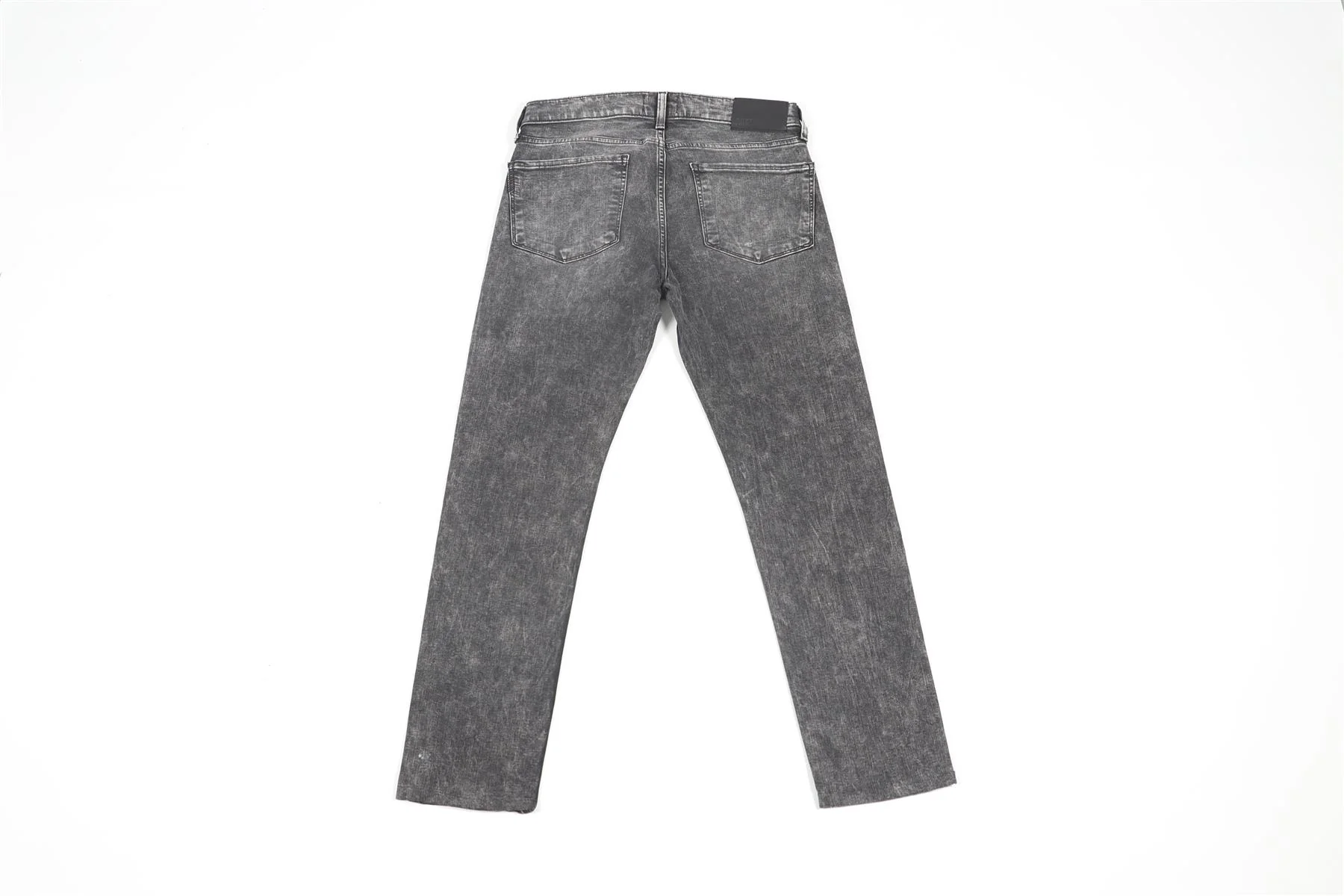 PAIGE GREY MEN'S SLIM LEG JEANS SMALL - Image 4