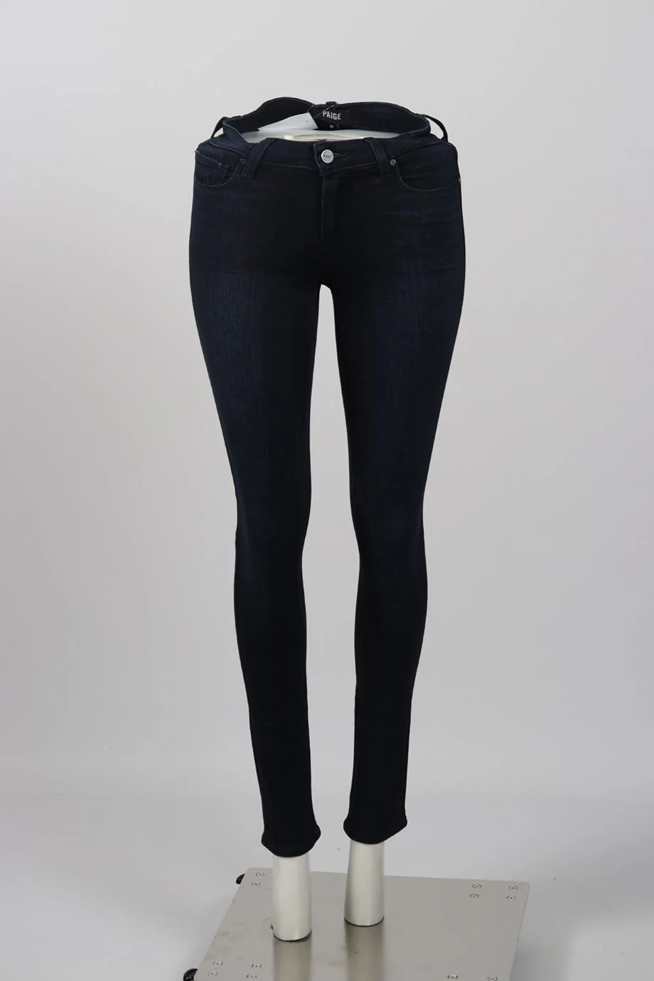 PAIGE HIGH RISE SKINNY JEANS W25 UK 6-8 - Image 2