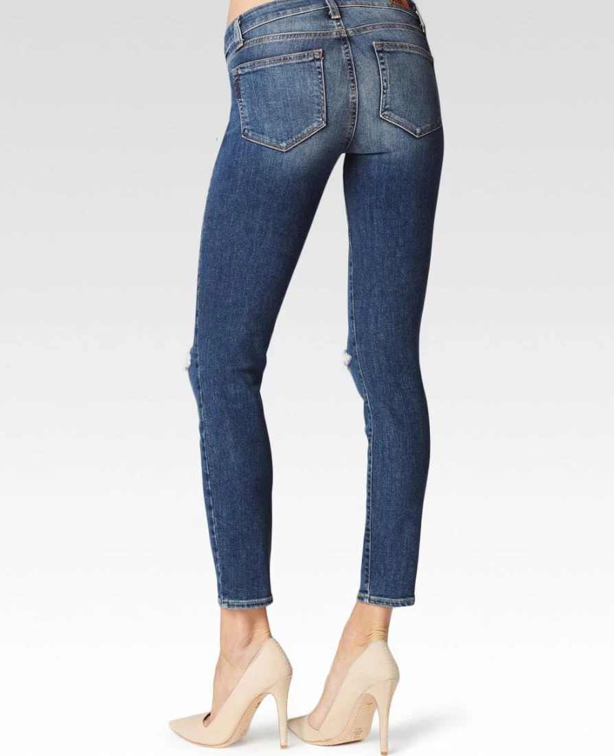 PAIGE VERDUGO ANKLE SKINNY JEANS IN KEIRAN DESTRUCTED W27 UK 8/10 - Image 11