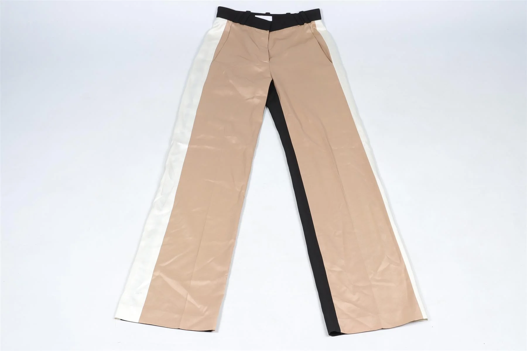 PALLAS BLACK STRAIGHT LEG PANTS FR 34 UK 6 - Image 2