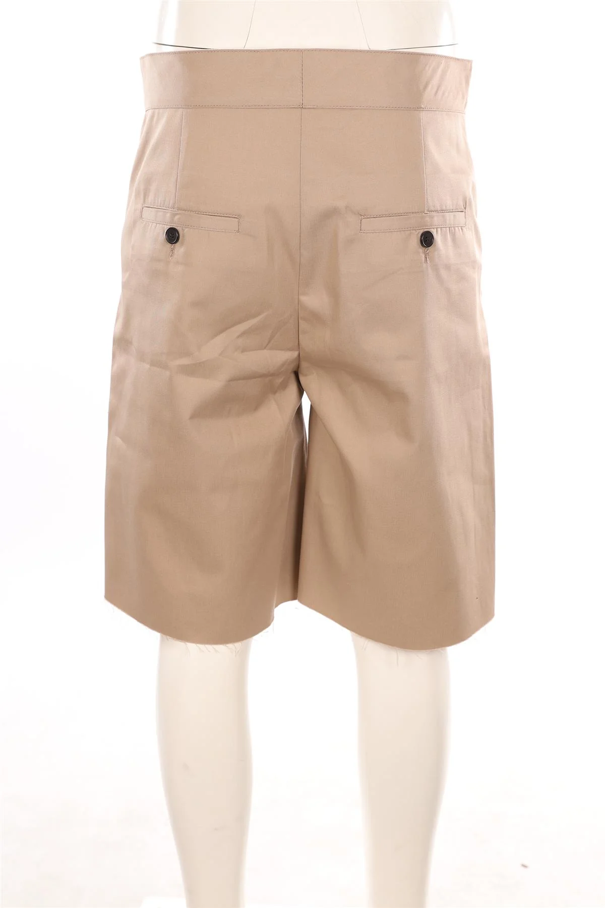 PALM ANGELS BEIGE COTTON SHORTS MEDIUM - Image 3
