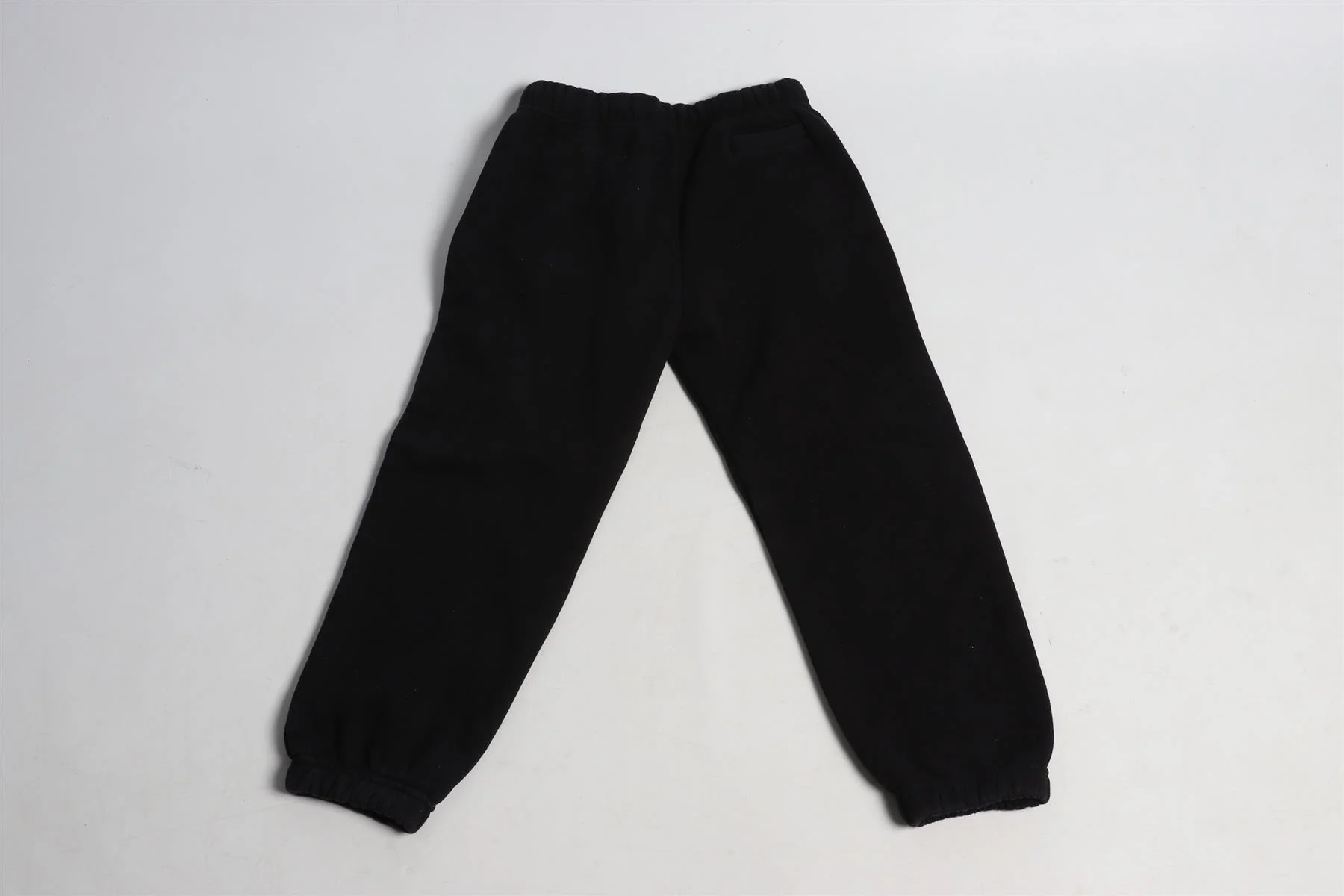 PALM ANGELS BLACK KIDS BOYS COTTON PANTS 8 YEARS - Image 4