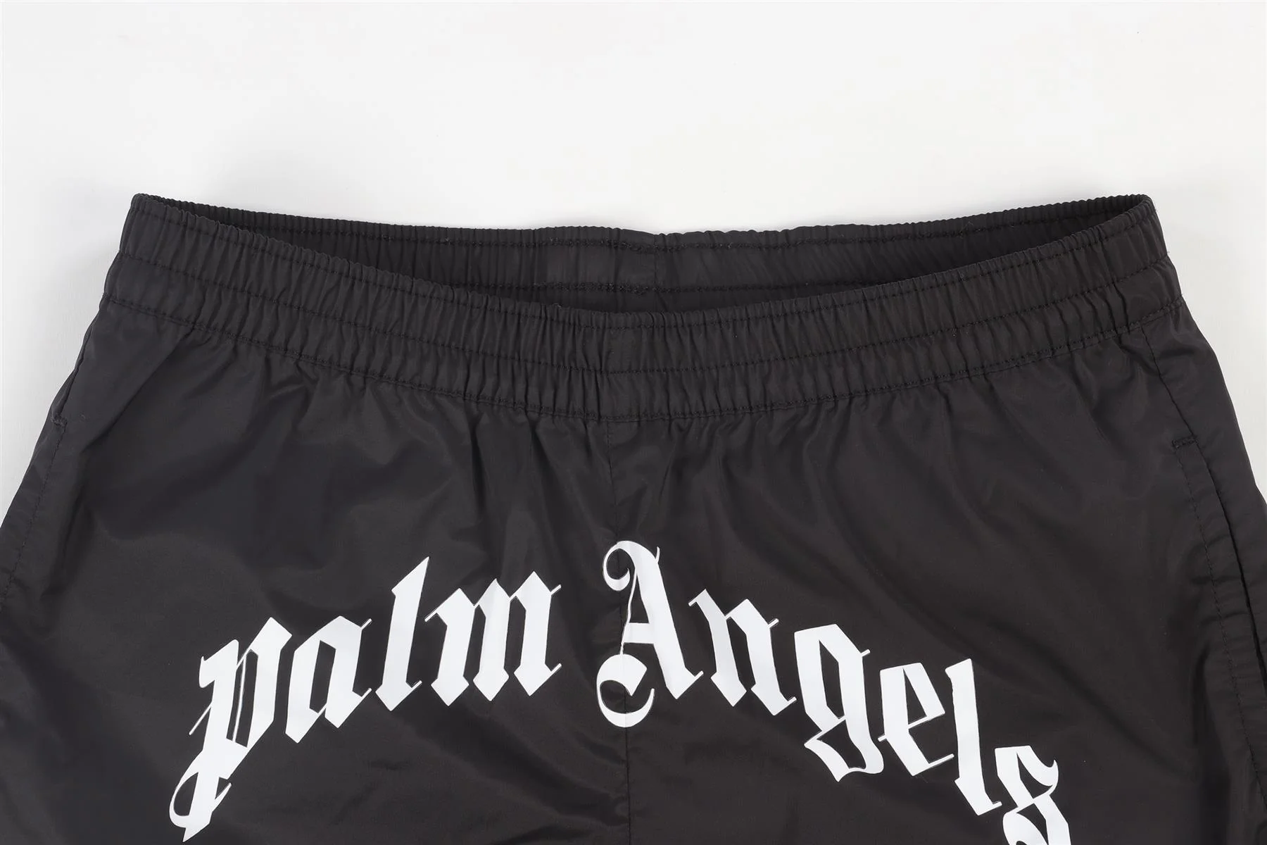 PALM ANGELS BLACK KIDS BOYS SWIM SHORTS 10 YEARS - Image 3