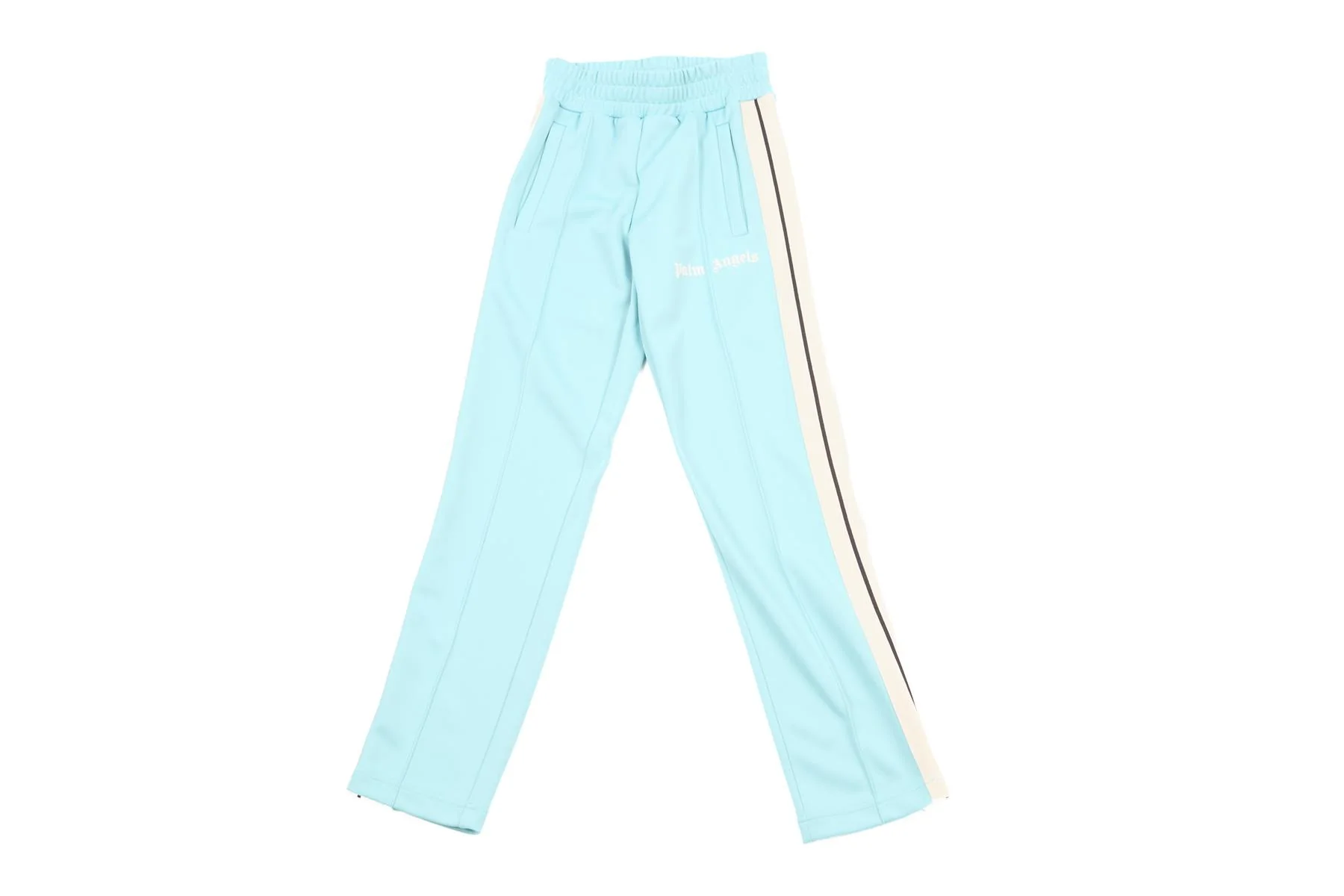 PALM ANGELS BLUE JERSEY TRACK PANTS XXSMALL - Image 2