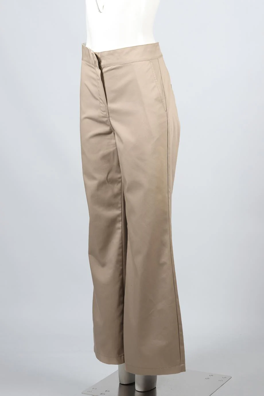 PALM ANGELS COTTON BLEND WIDE LEG PANTS LARGE - Image 3
