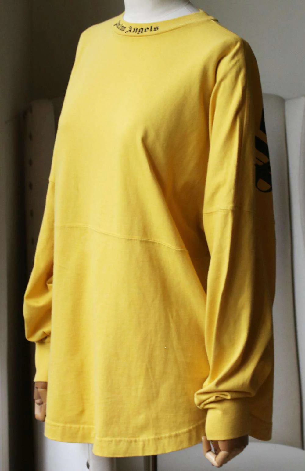 PALM ANGELS PRINTED COTTON JERSEY TOP SMALL - Image 3