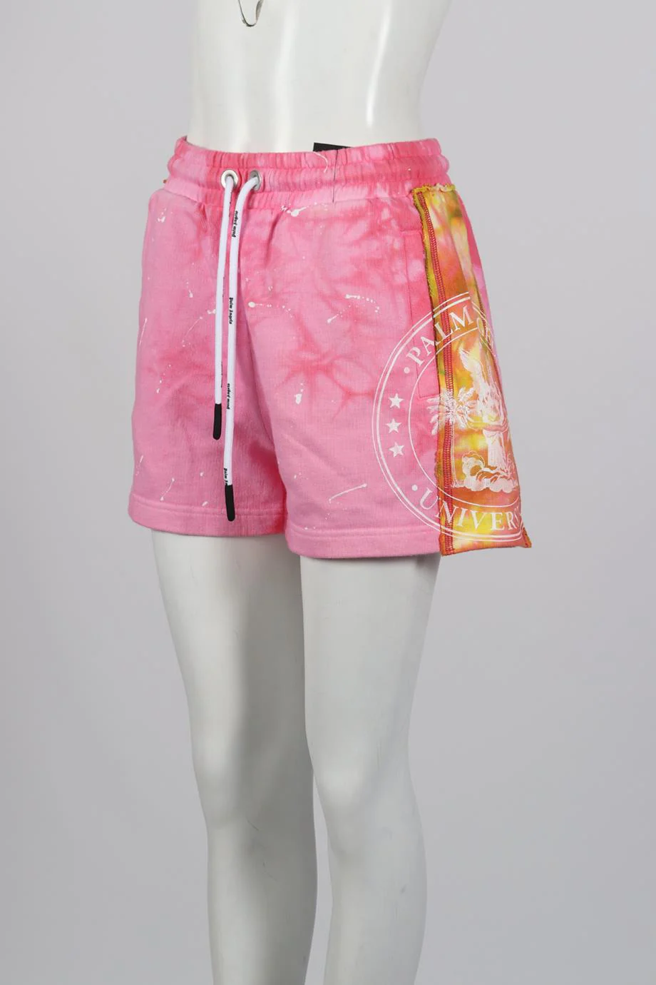 PALM ANGELS TIE DYED COTTON SHORTS SMALL - Image 3
