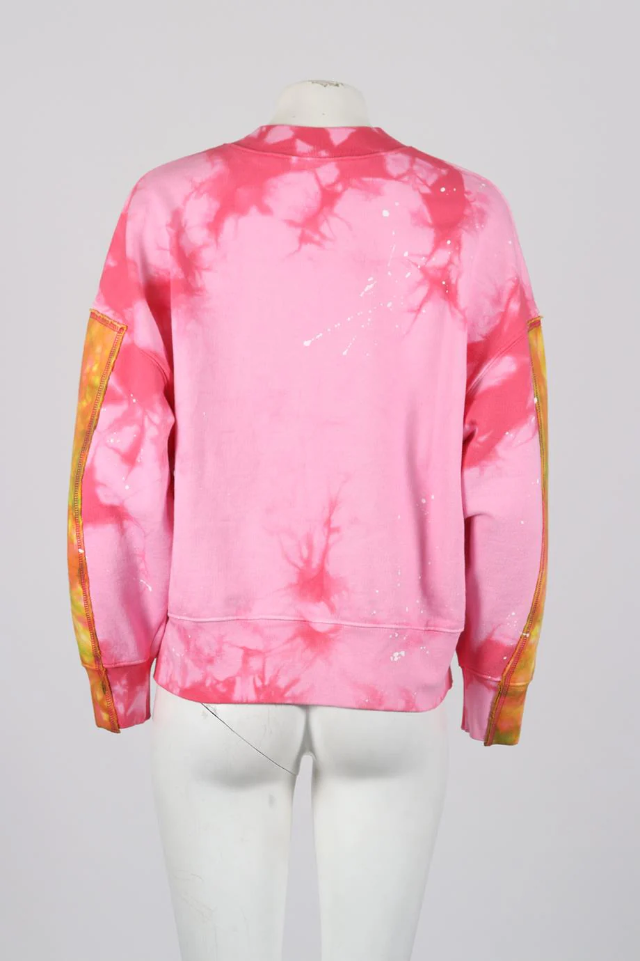 PALM ANGELS TIE DYED COTTON SWEATSHIRT SMALL - Image 4