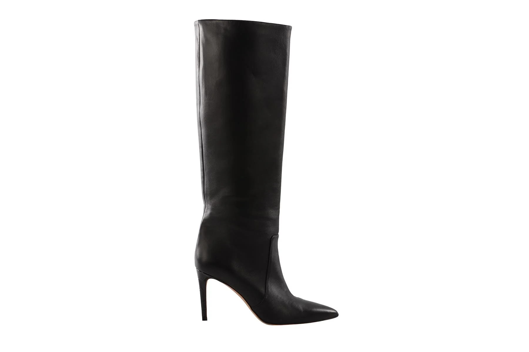 PARIS TEXAS BLACK LEATHER KNEE HIGH BOOTS EU 38.5 UK 5.5 US 8.5 - Image 2