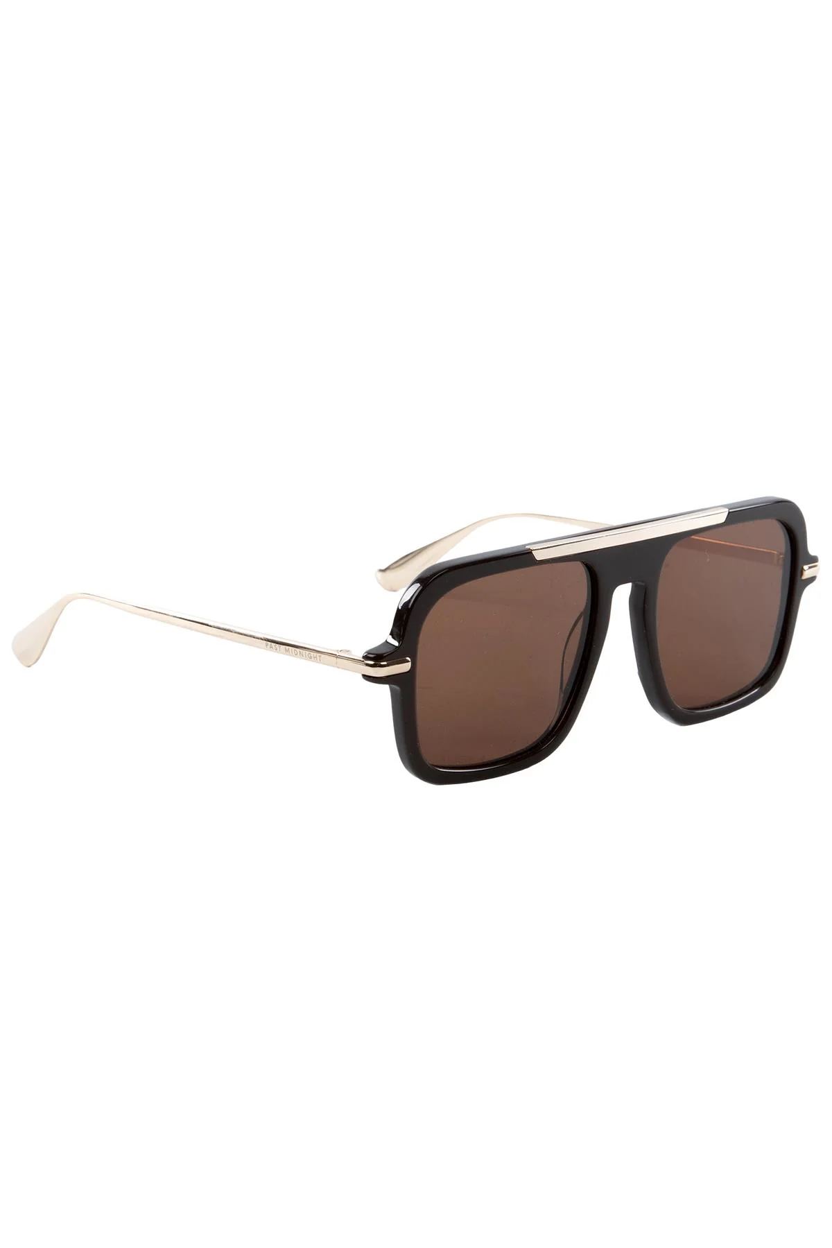 PAST MIDNIGHT BROWN THE RETRO ACETATE SUNGLASSES