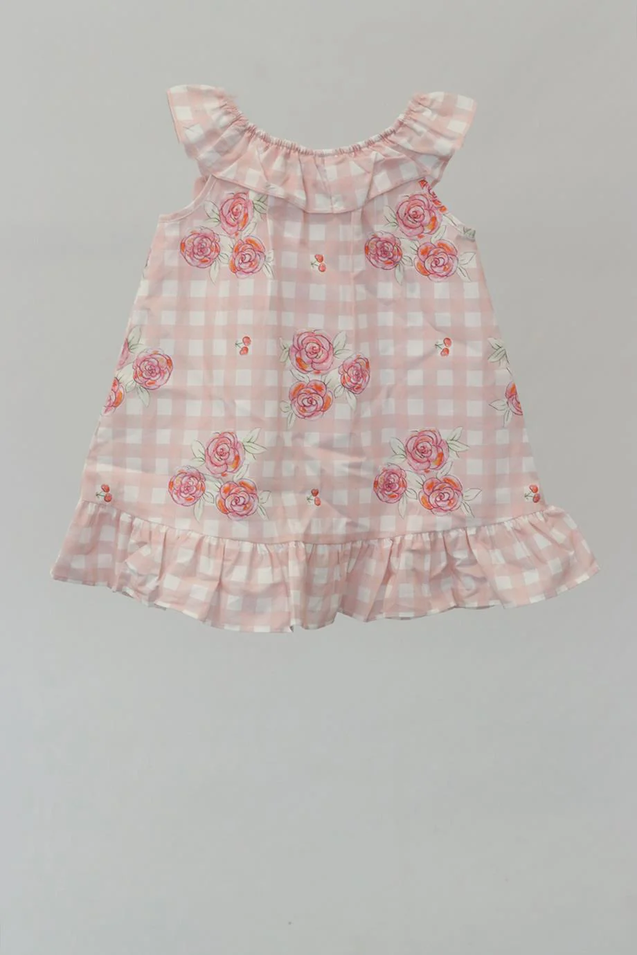 PATACHOU KIDS GIRLS COTTON DRESS 2 YEARS - Image 3