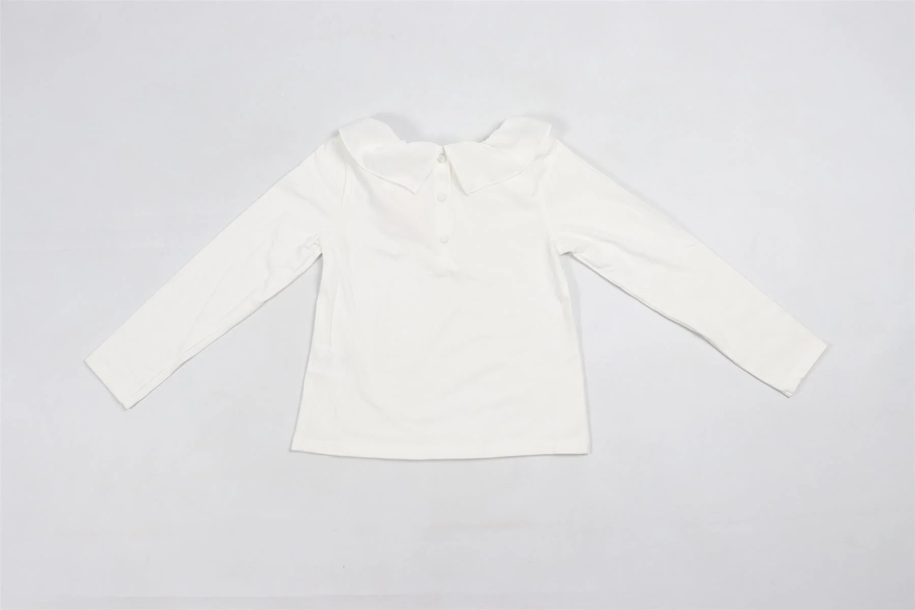 PATACHOU WHITE KIDS GIRLS COTTON TOP 8 YEARS - Image 2