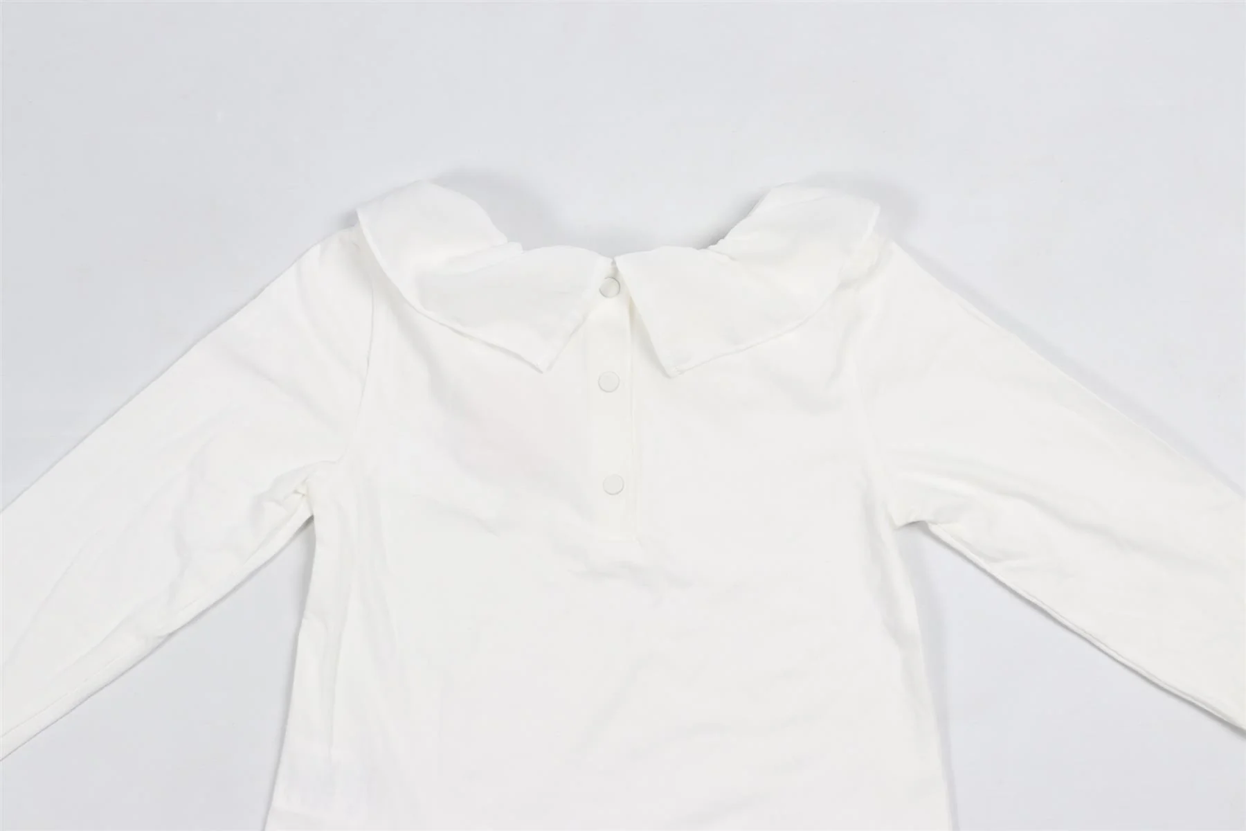 PATACHOU WHITE KIDS GIRLS COTTON TOP 8 YEARS - Image 8