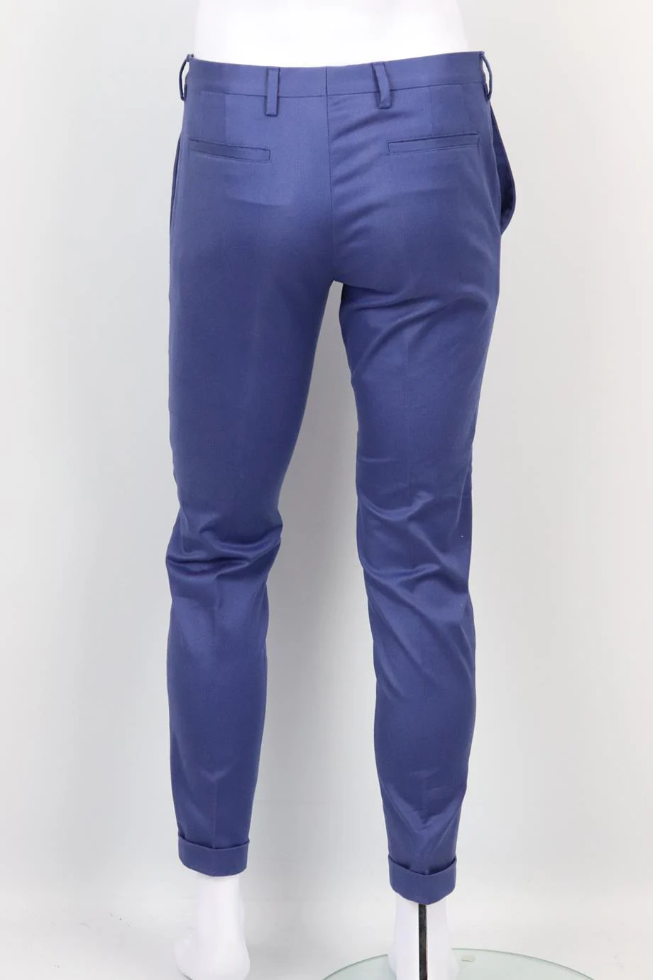 PAUL SMITH MEN'S WOOL BLEND STRAIGHT LEG PANTS W30 EU 46 - Image 3
