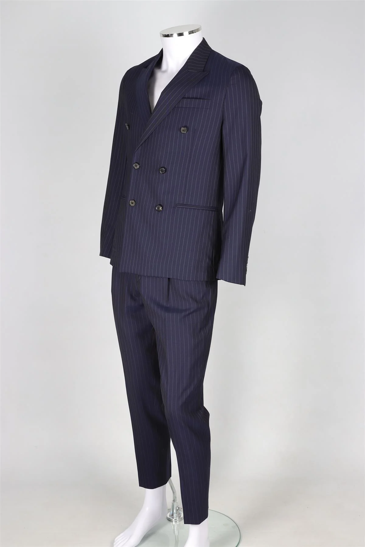 PAUL SMITH NAVY MEN'S WOOL TWO PIECE SUIT UK/US CHEST 36/W32 - Image 3