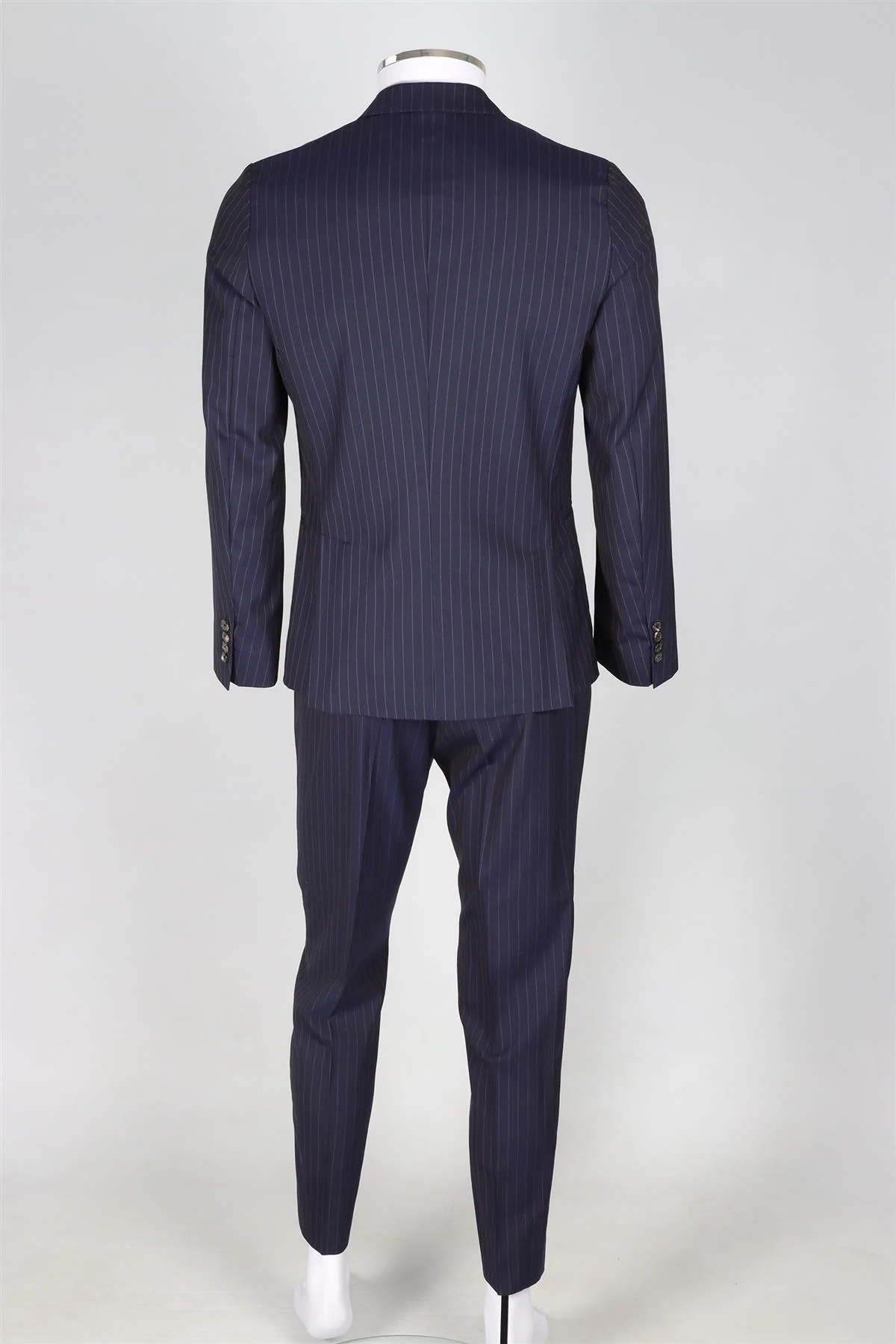 PAUL SMITH NAVY MEN'S WOOL TWO PIECE SUIT UK/US CHEST 36/W32 - Image 4