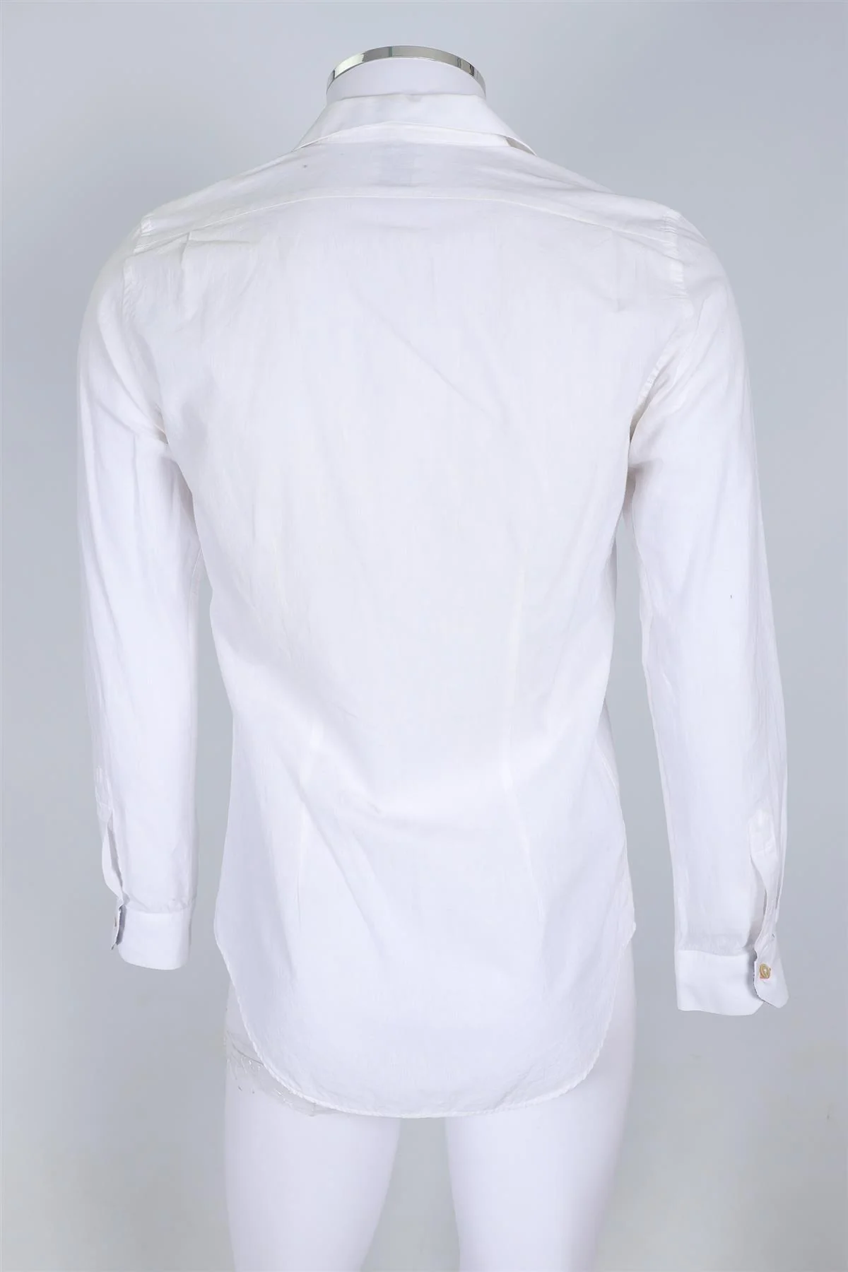 PAUL SMITH WHITE MEN'S LINEN SHIRT SMALL - Image 4