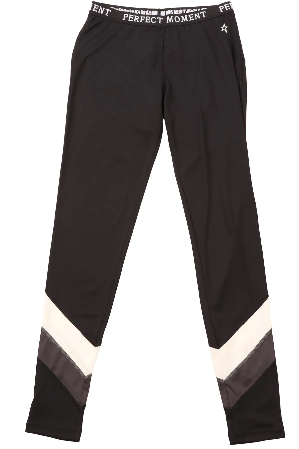 PERFECT MOMENT BLACK JERSEY LEGGINGS MEDIUM