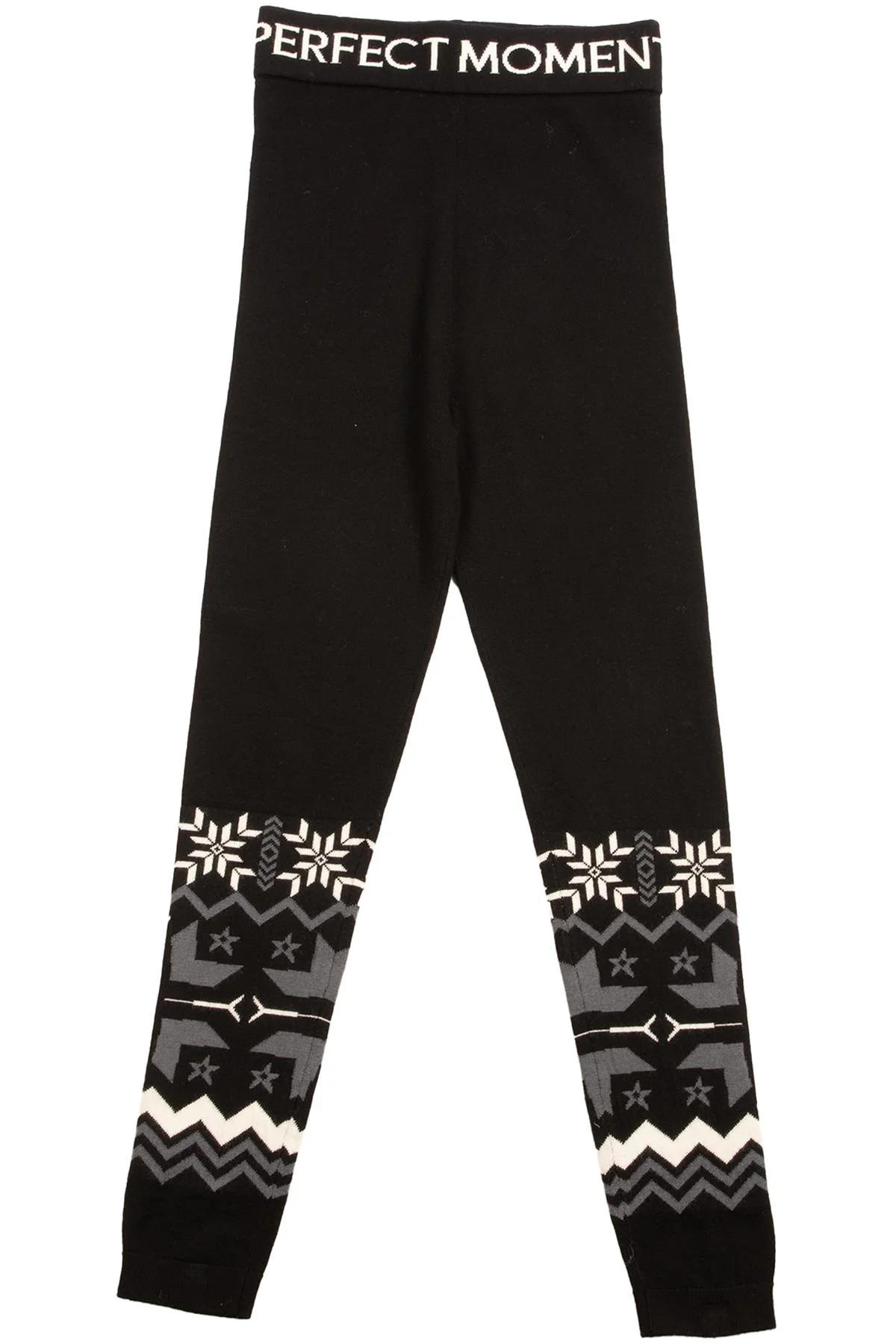 PERFECT MOMENT BLACK WOOL LEGGINGS MEDIUM