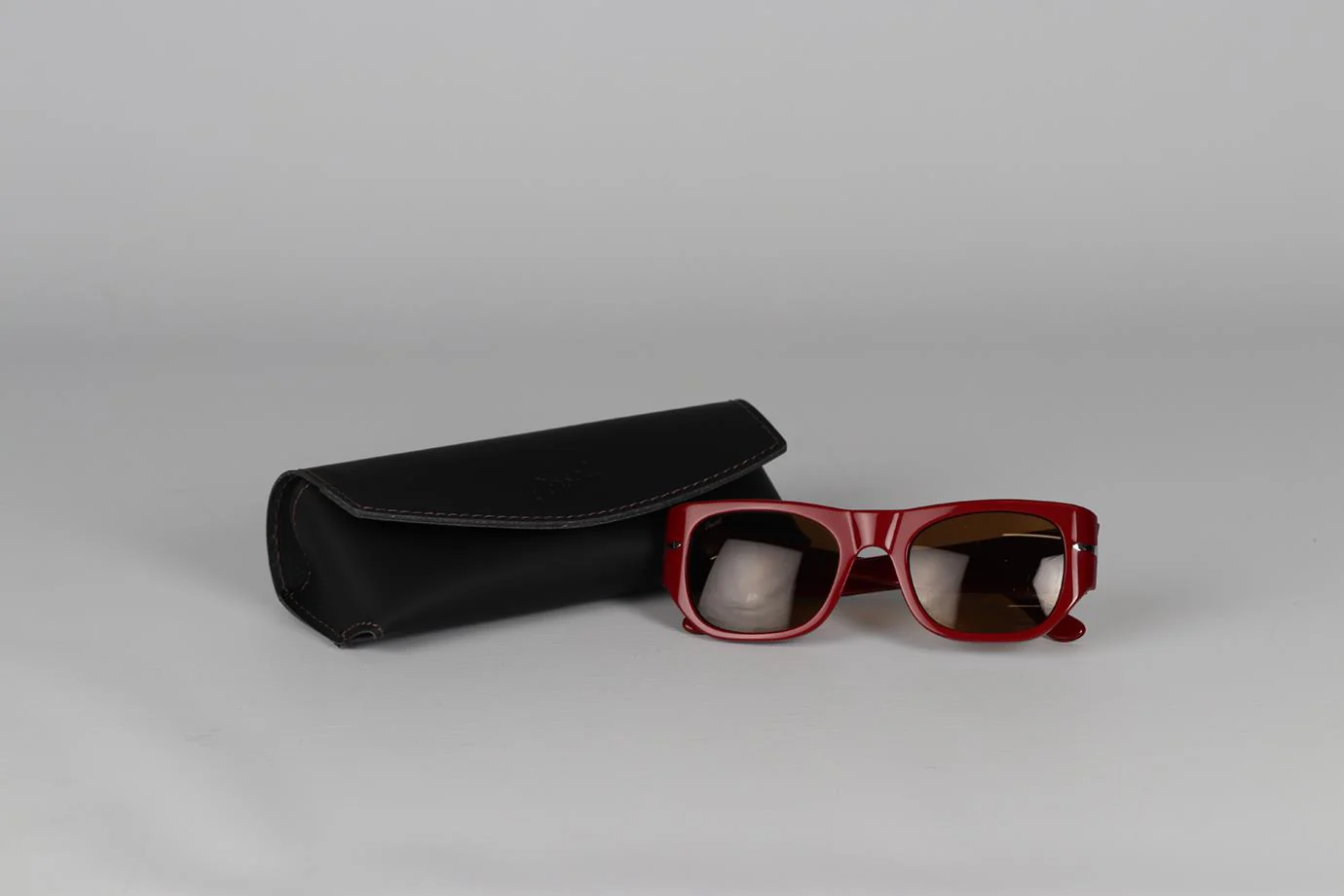 PERSOL SQUARE FRAME ACETATE SUNGLASSES - Image 8