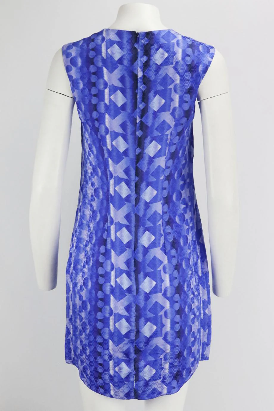 PETER PILOTTO EMBELLISHED PRINTED SILK MINI DRESS UK 8 - Image 4