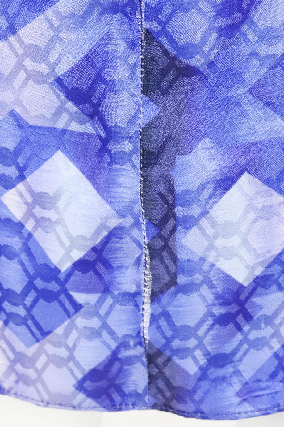 PETER PILOTTO EMBELLISHED PRINTED SILK MINI DRESS UK 8 - Image 5