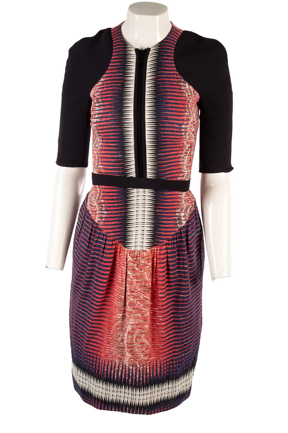 PETER PILOTTO MULTI CREPE MINI DRESS UK 8 - Image 2