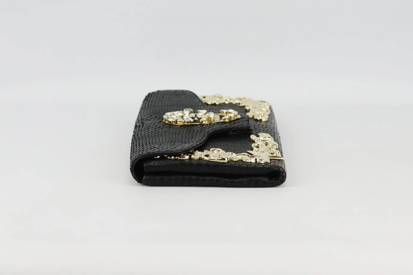 PHILIPP PLEIN EMBELLISHED PYTHON CLUTCH - Image 6