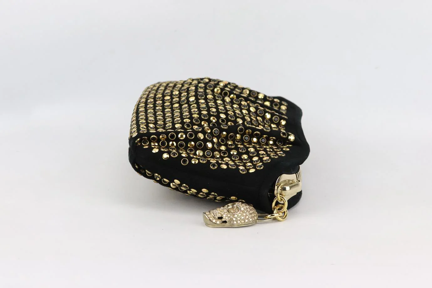 PHILIPP PLEIN EMBELLISHED SUEDE CLUTCH - Image 5