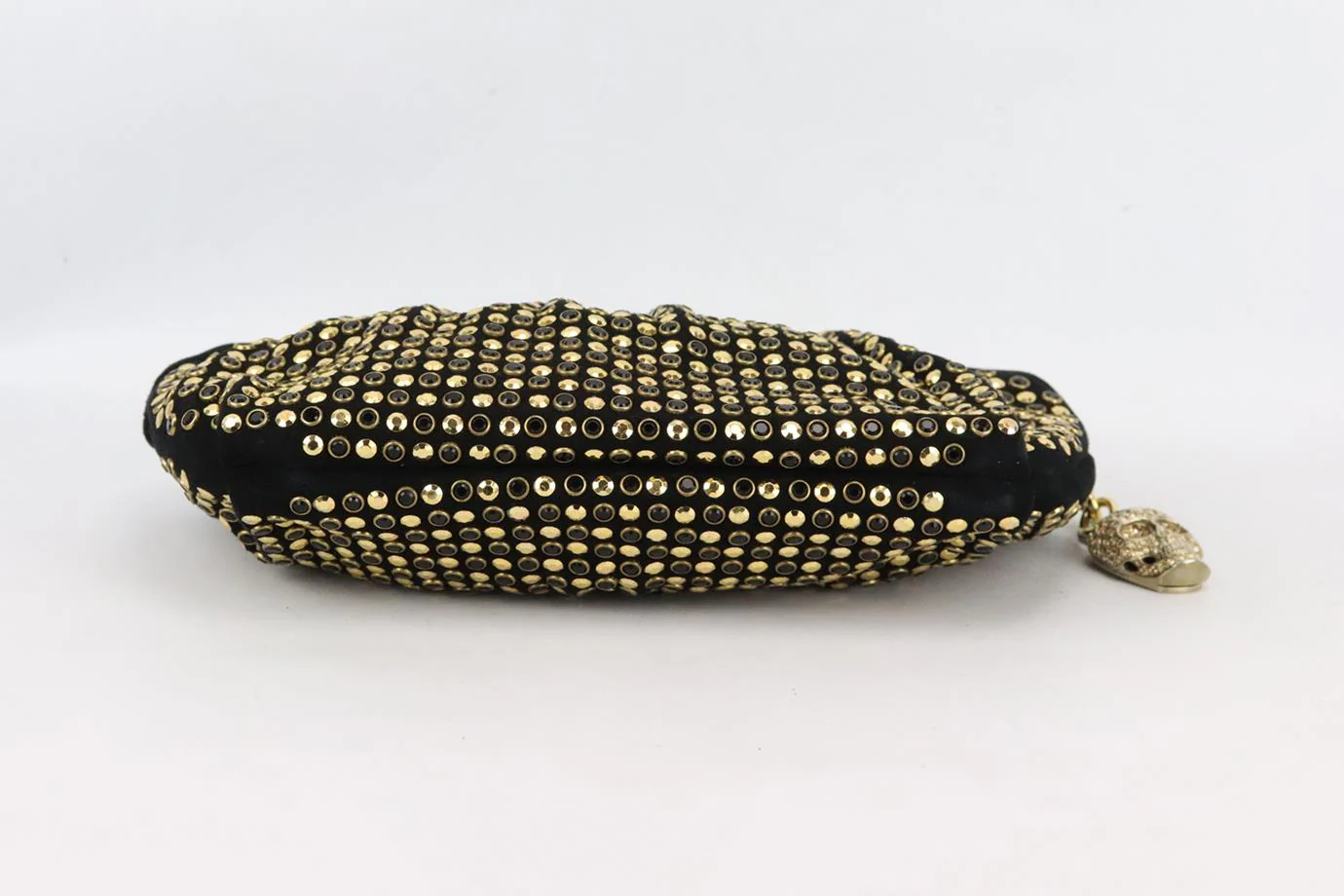 PHILIPP PLEIN EMBELLISHED SUEDE CLUTCH - Image 6