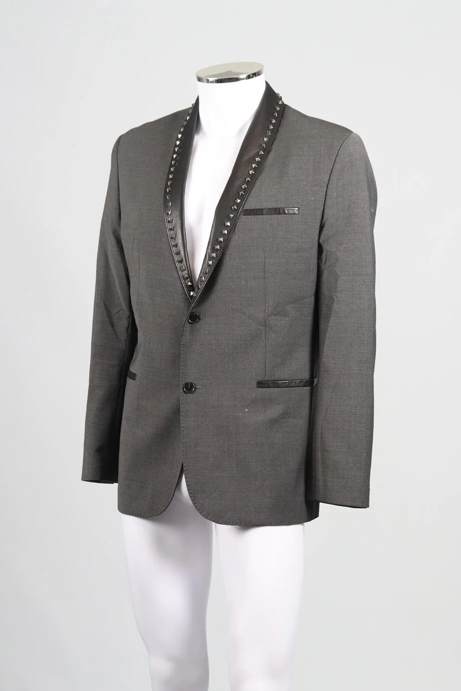 PHILLIP PLEIN MEN'S WOOL BLEND BLAZER XLARGE - Image 3