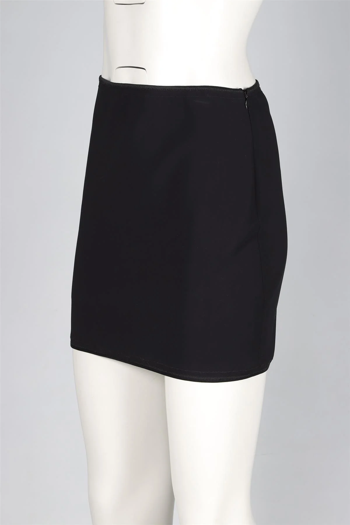 PHILOSOPHY DI ALBERTA FERRETTI BLACK MINI SKIRT IT 40 UK 8 - Image 3
