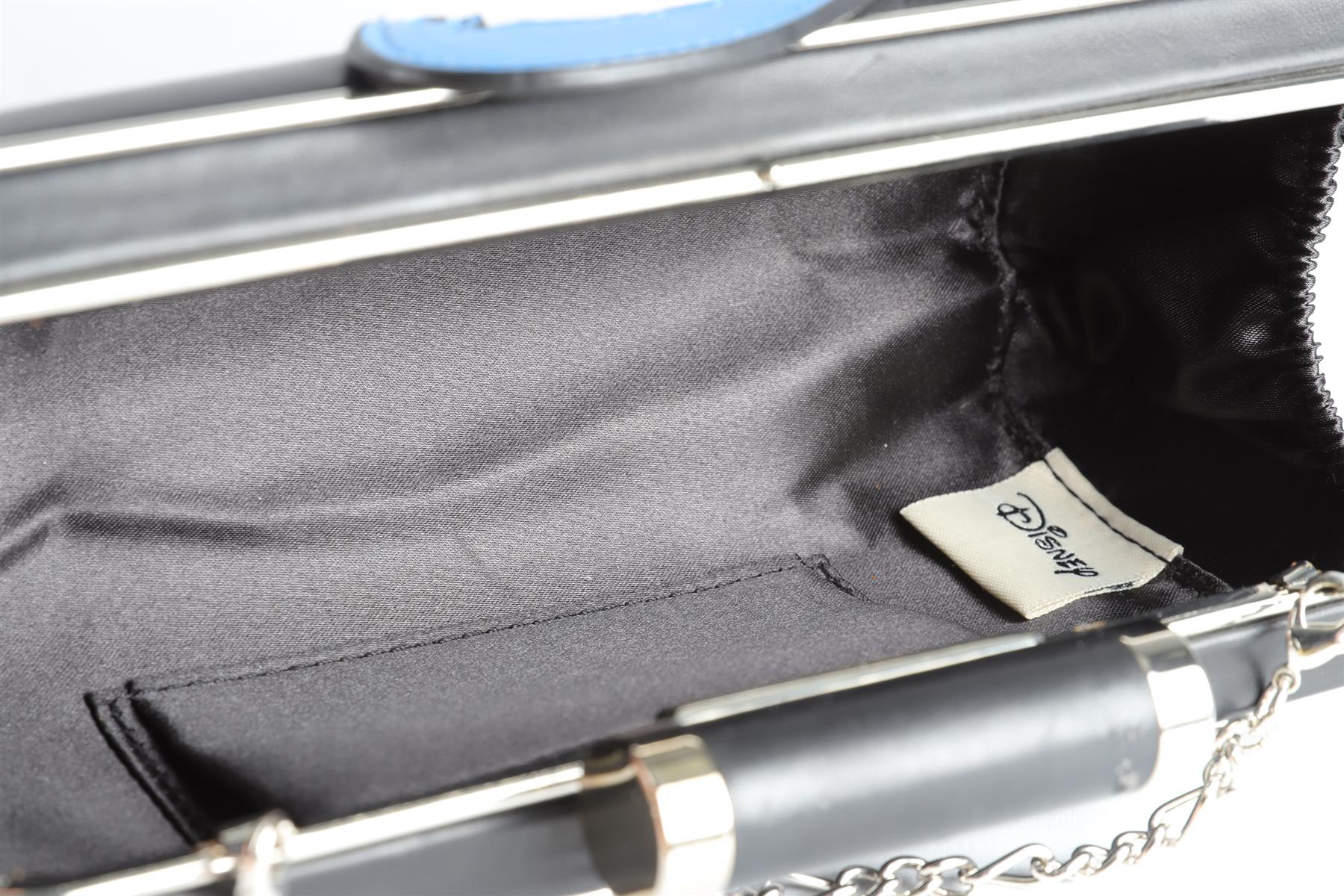 PINKO BLACK LEATHER CLUTCH - Image 11