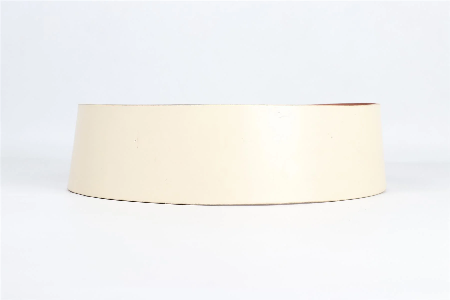 PLEIN SUD CREAM LEATHER WAIST BELT FR 38 UK 10 - Image 4