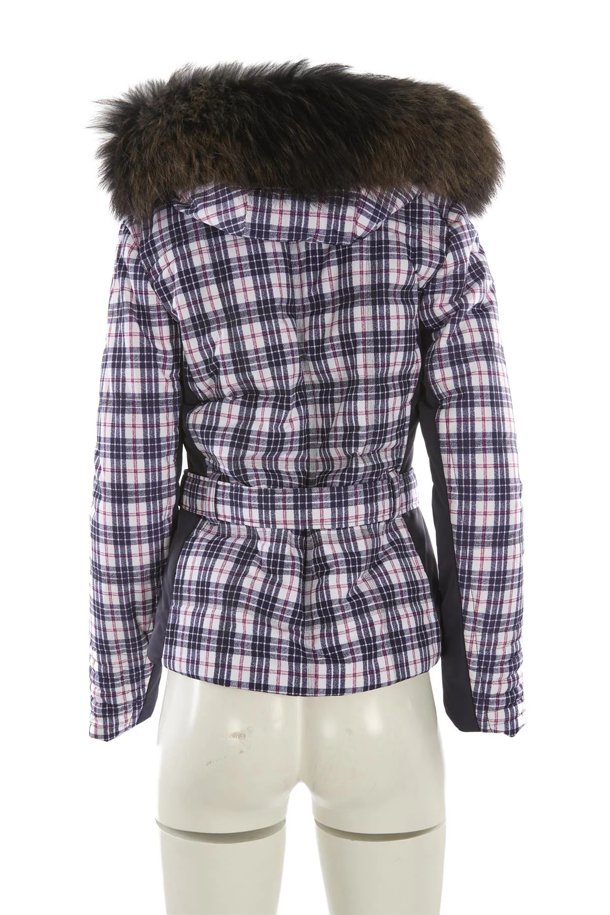 POIVE BLANC BLUE PADDED SKI JACKET MEDIUM - Image 4