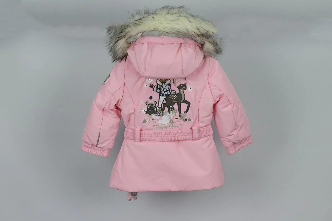 POIVRE BLANC BABY GIRLS PADDED JACKET 18 MONTHS - Image 3