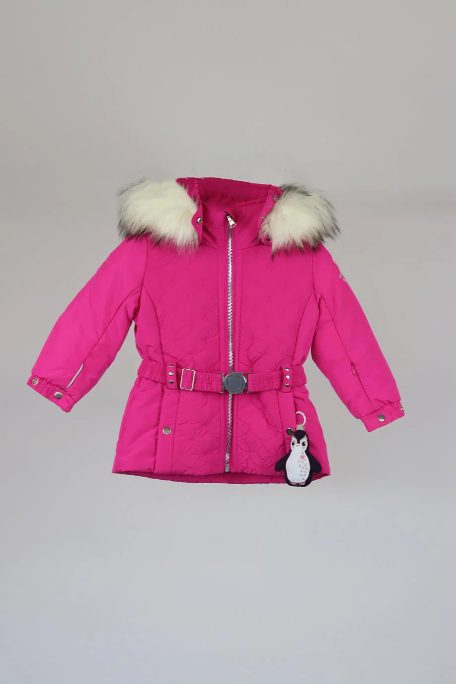 POIVRE BLANC BABY GIRLS PADDED JACKET 2 YEARS - Image 2