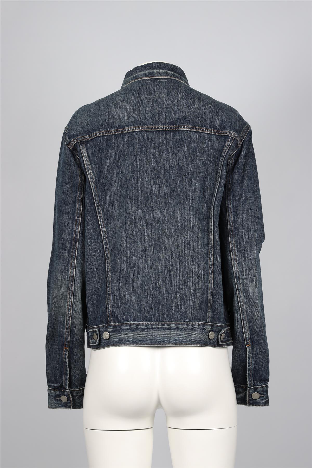 POLO BY RALPH LAUREN BLUE DENIM JACKET MEDIUM - Image 4