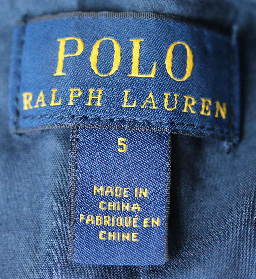 POLO RALPH LAUREN KIDS GIRLS COTTON DRESS 5 YEARS - Image 4