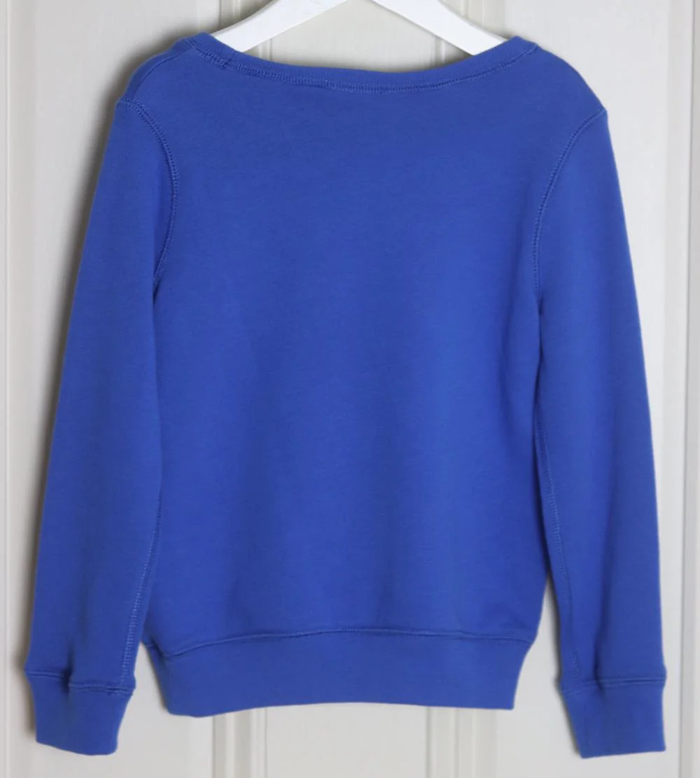 POLO RALPH LAUREN KIDS GIRLS COTTON SWEATSHIRT 6 YEARS - Image 3