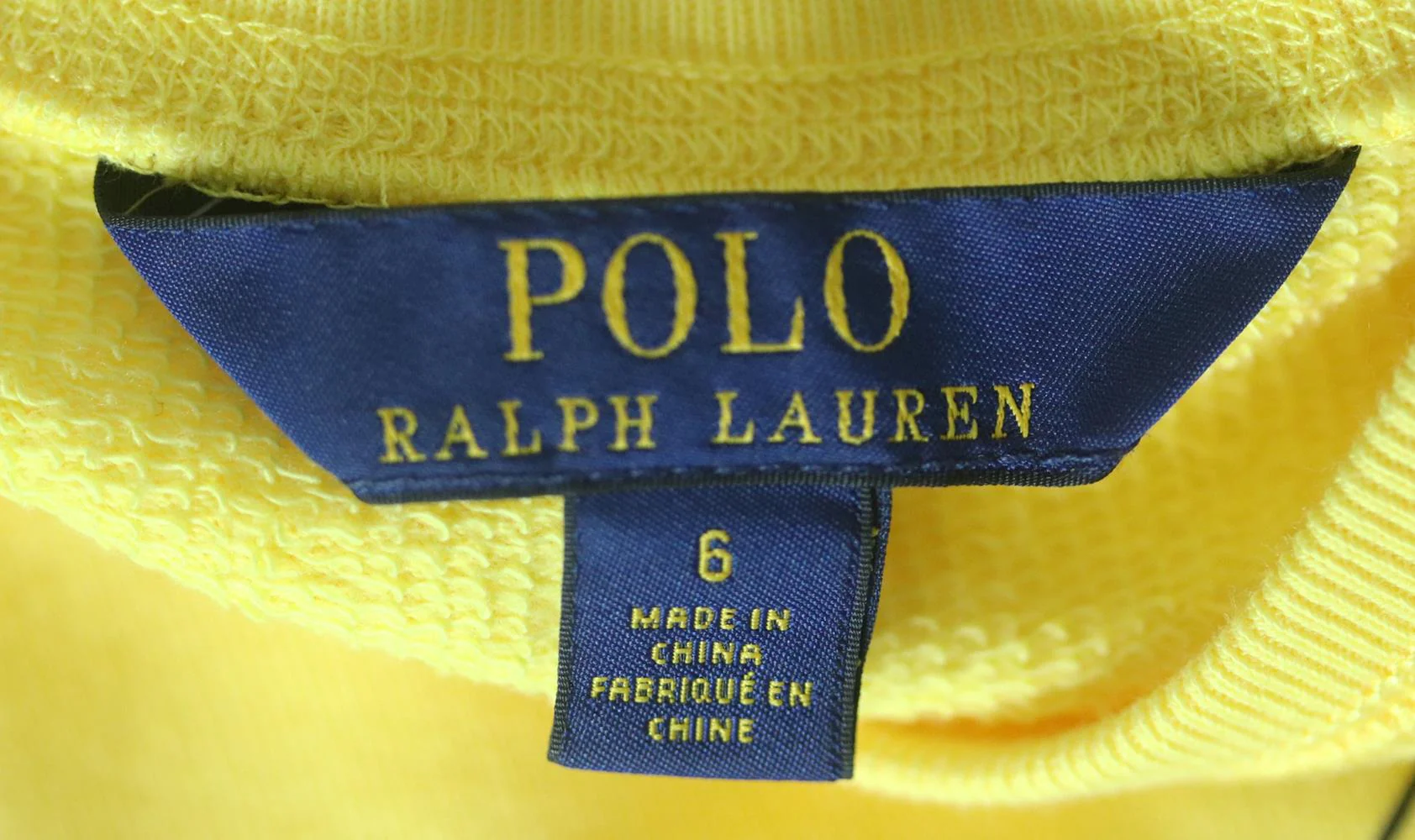 POLO RALPH LAUREN KIDS GIRLS COTTON SWEATSHIRT 6 YEARS - Image 4