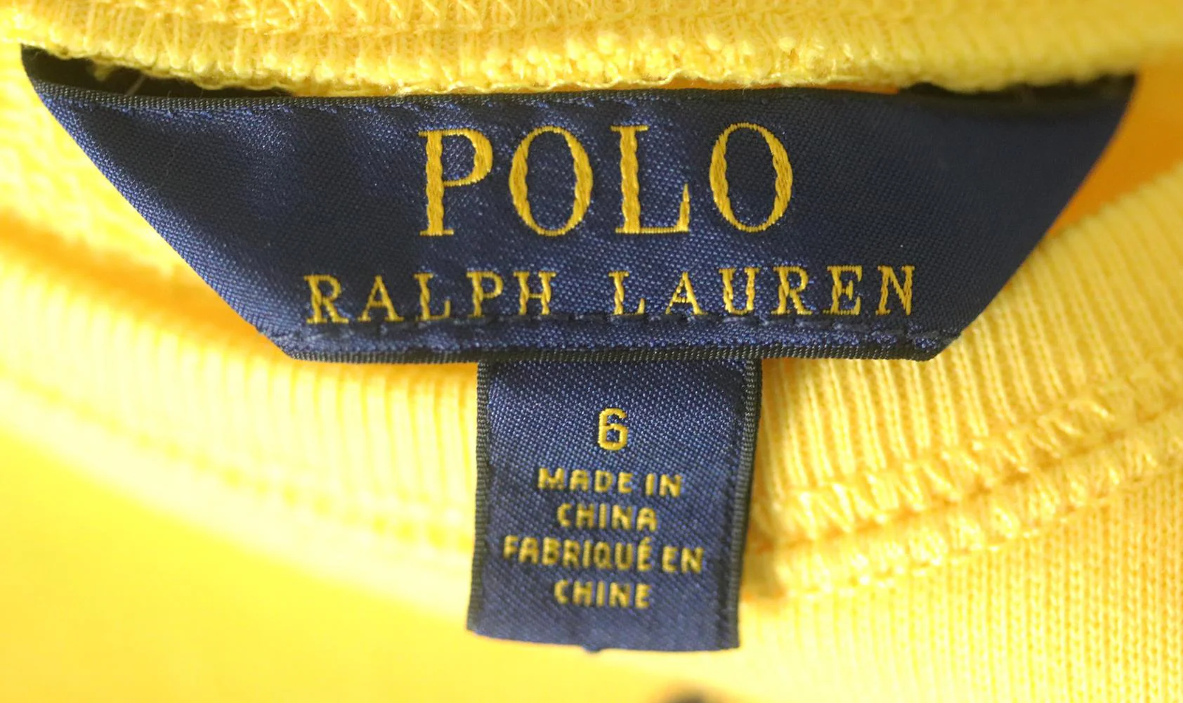 POLO RALPH LAUREN KIDS GIRLS COTTON SWEATSHIRT 6 YEARS - Image 4