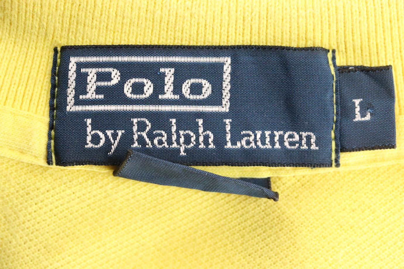 POLO RALPH LAUREN MEN'S CUSTOM FIT COTTON PIQUÉ POLO SHIRT LARGE - Image 4