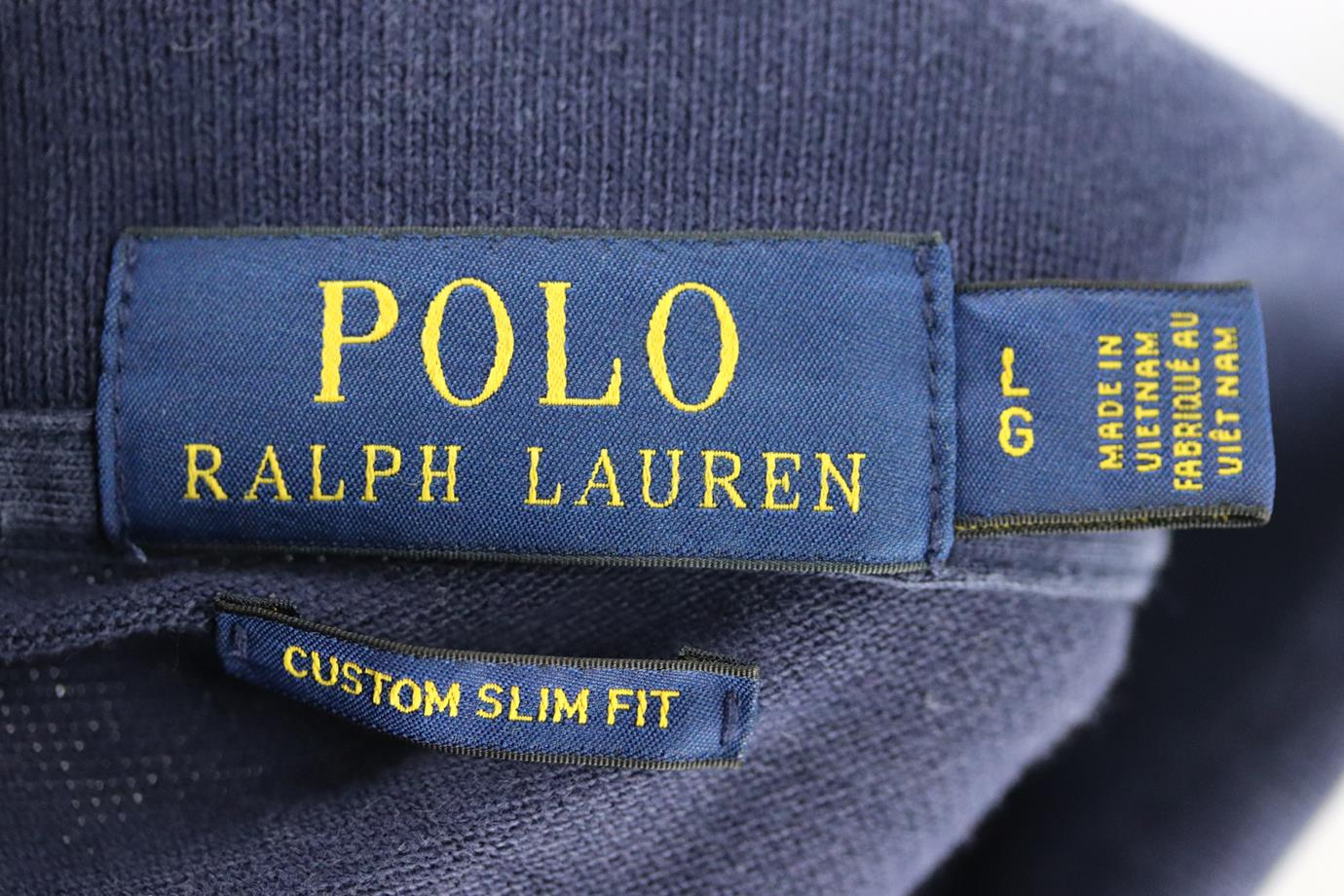 POLO RALPH LAUREN MEN'S SLIM FIT COTTON PIQUÉ POLO SHIRT LARGE - Image 4
