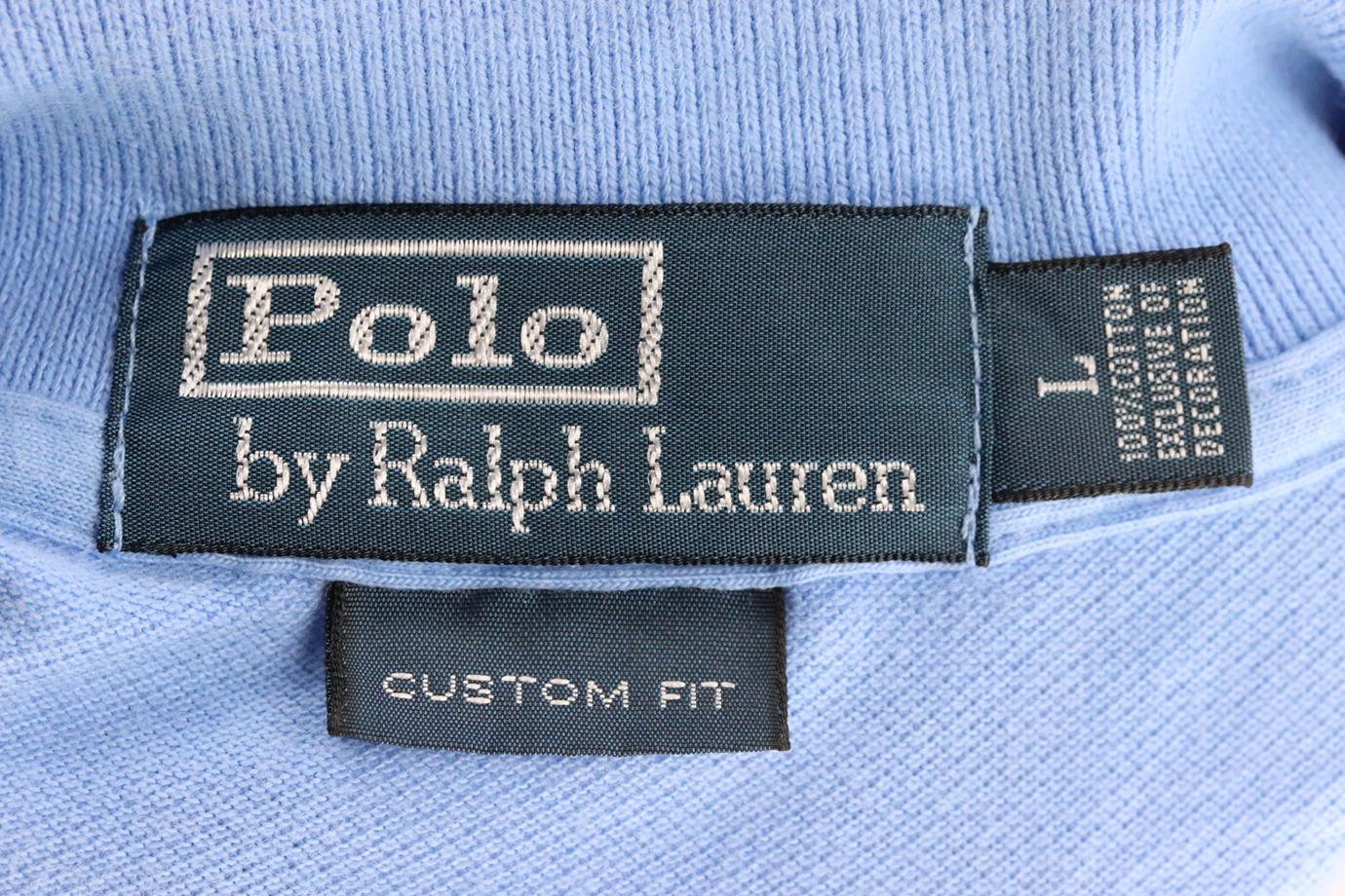 POLO RALPH LAUREN MEN'S SLIM FIT COTTON PIQUÉ POLO SHIRT LARGE - Image 4