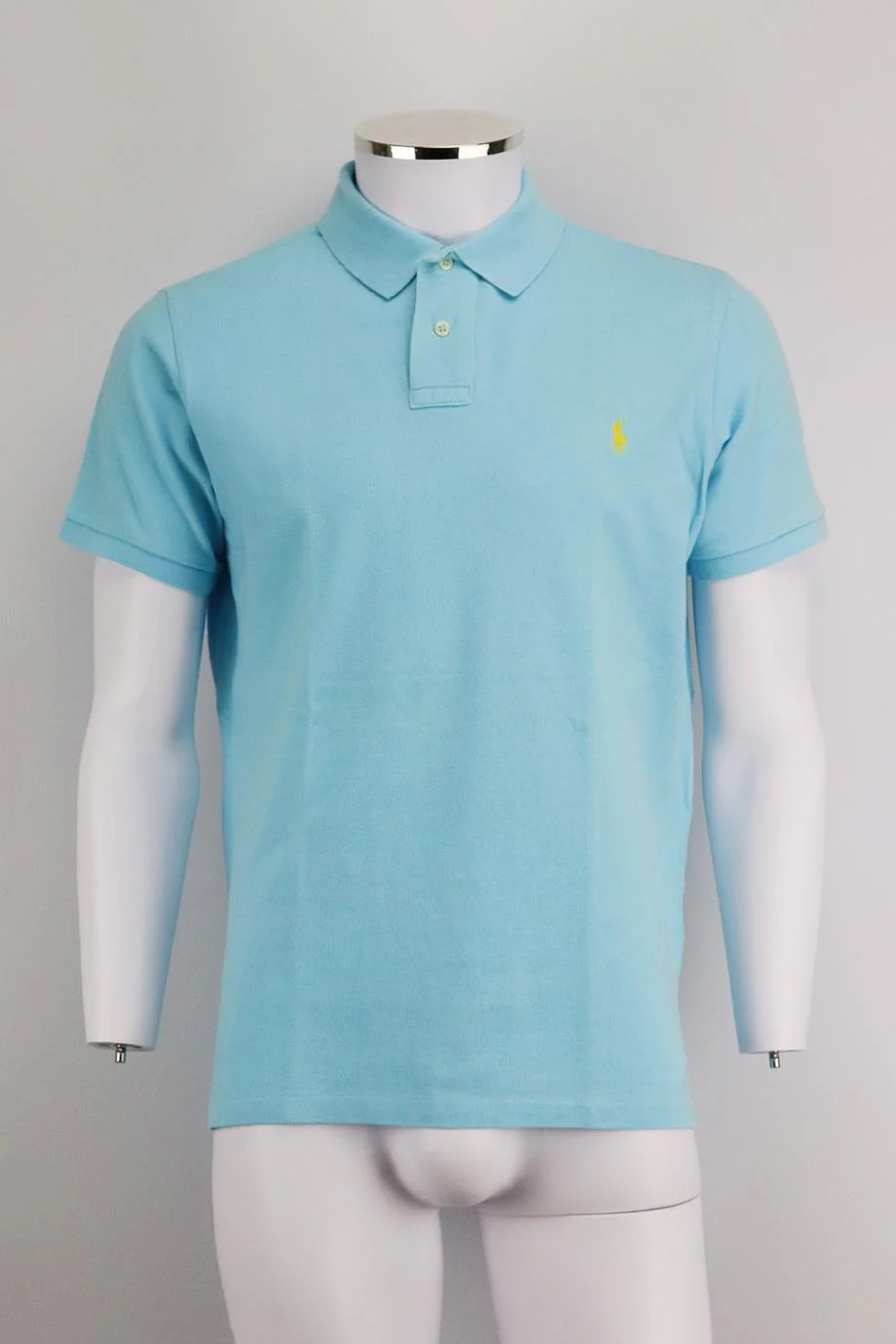 POLO RALPH LAUREN MEN'S SLIM FIT COTTON PIQUÉ POLO SHIRT LARGE - Image 2